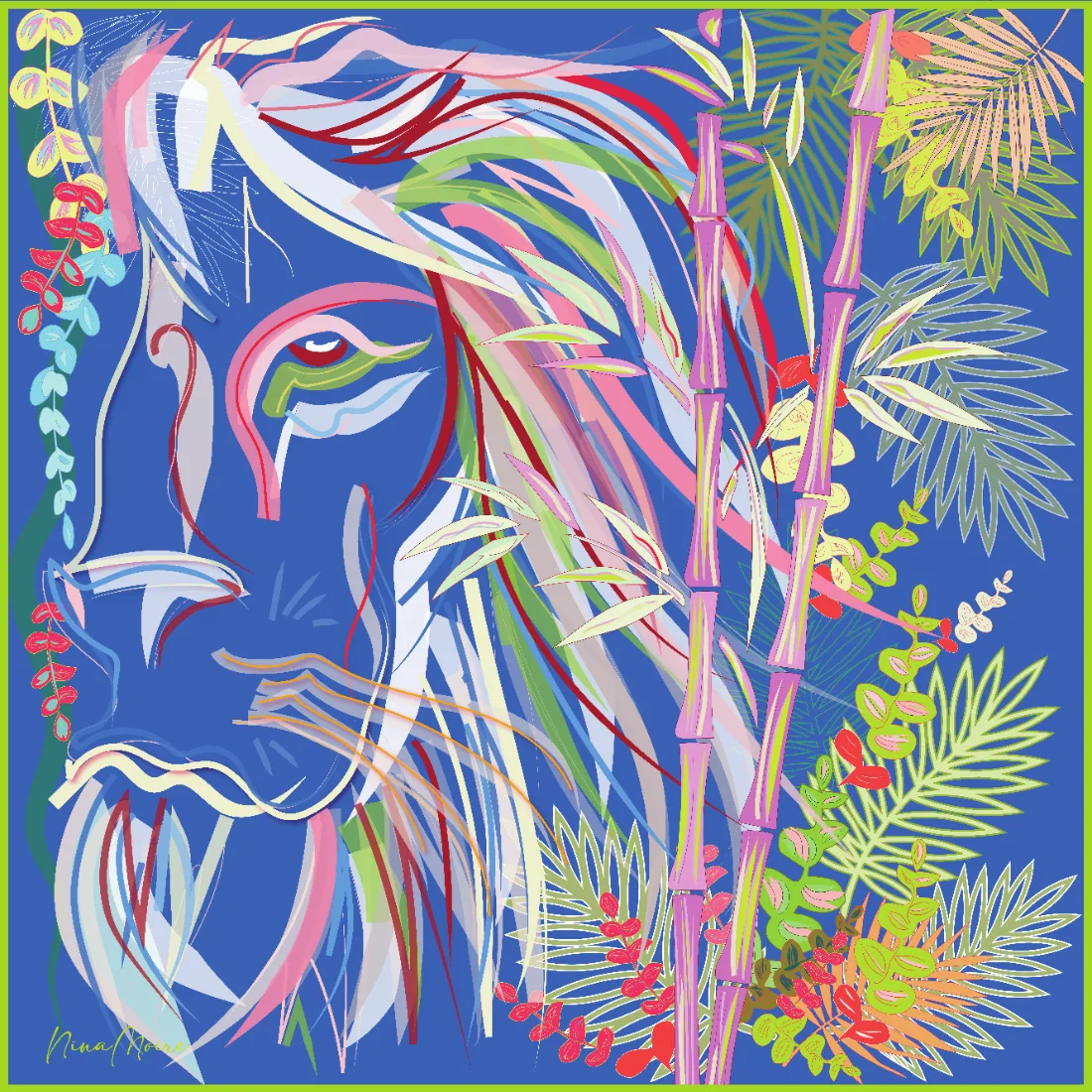 Il leone majorelle