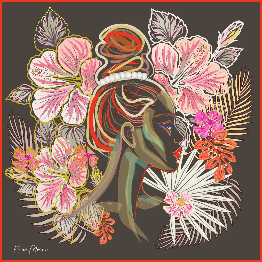La ragazza con i fiori